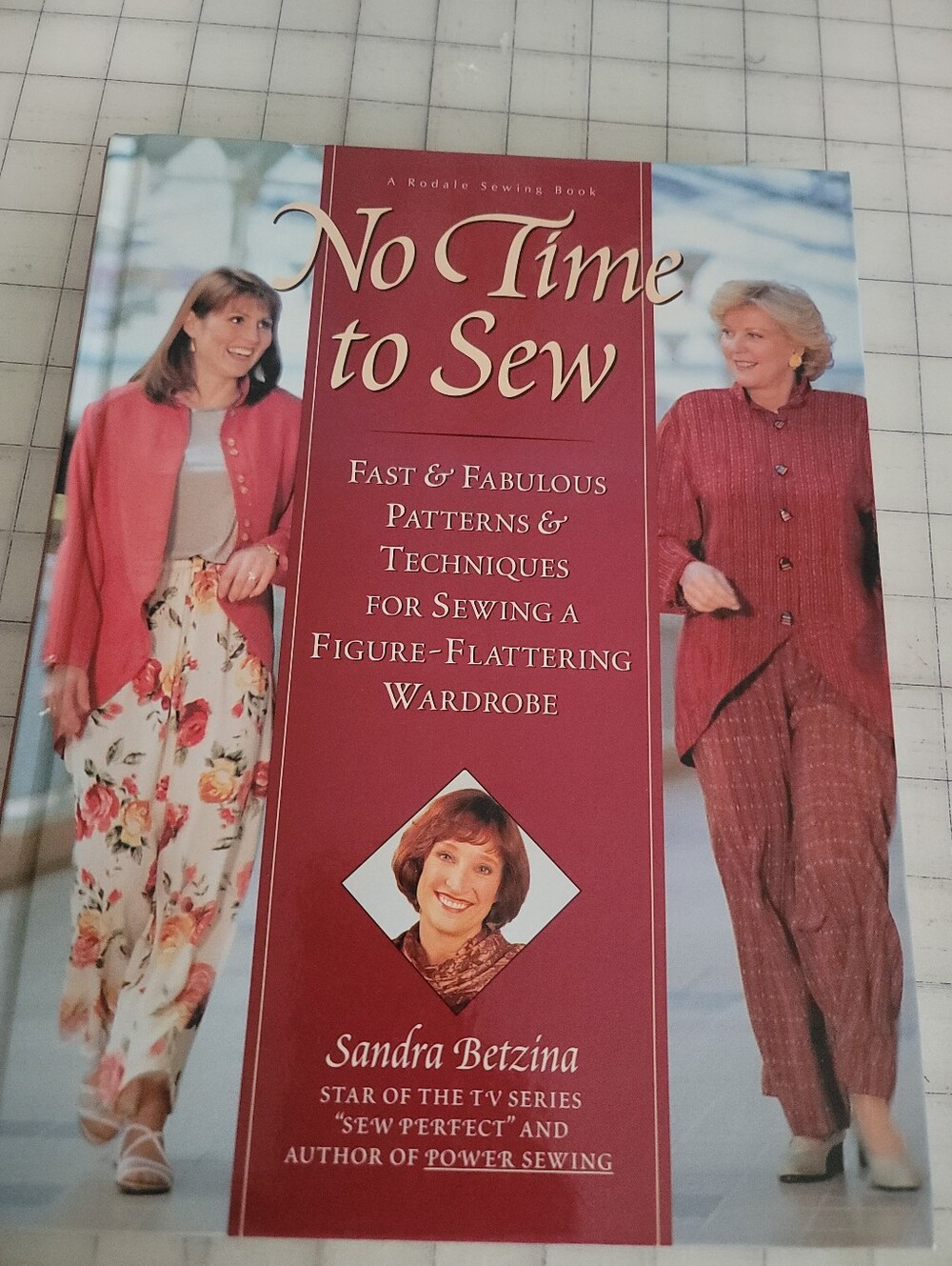No Time to Sew Sewing Book - Red Cover